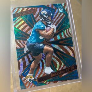 2025 Panini Revolution - Rookies Bhayshul Tuten #203 (RC) Rookie Card Jaguars